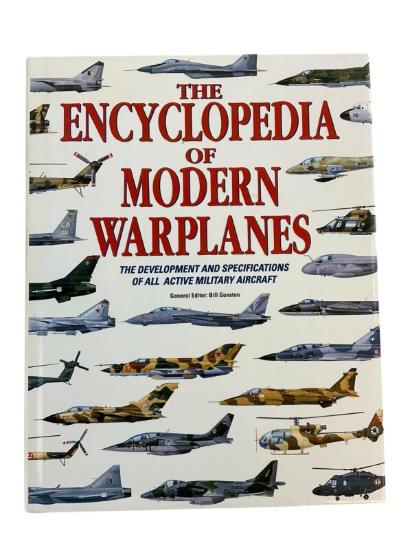 The Encyclopedia of Modern Warplanes Military Aircraft Hardcover Reference Book