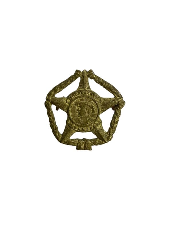 WW2 South African Army Woorwaarts Cap Badge