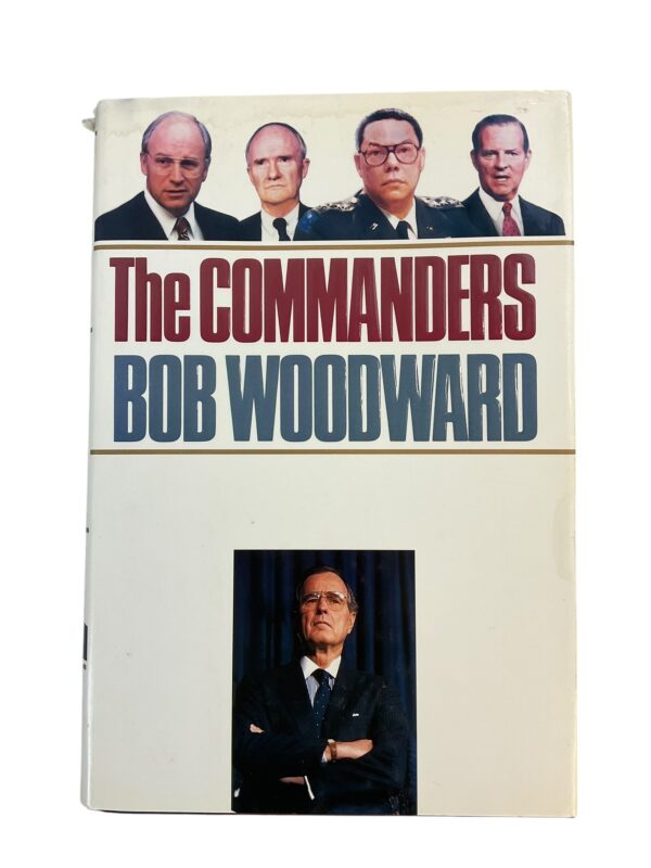 US Military The Commanders Bob Woodward Hardcover Reference Book