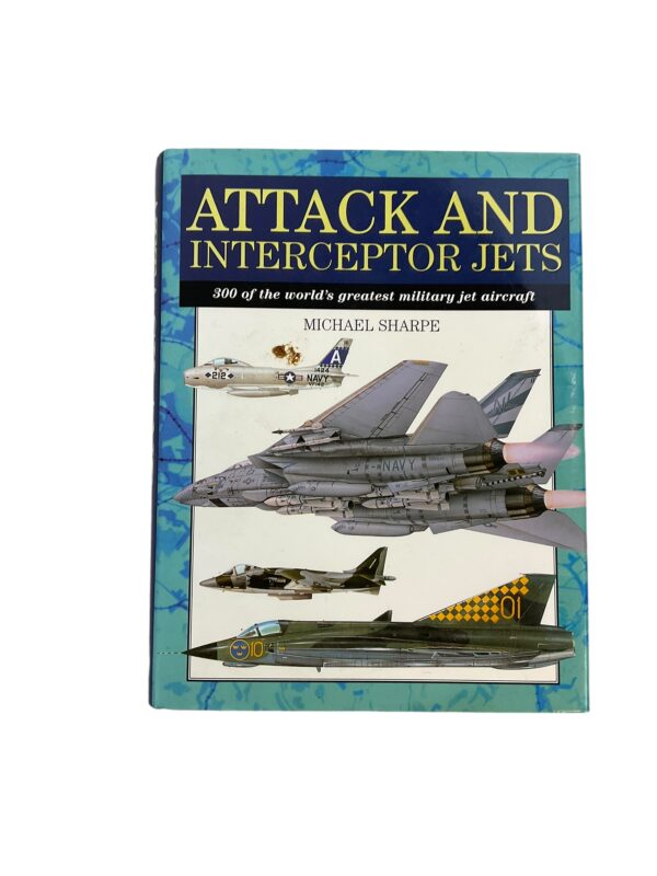 US Russian British Attack and Interceptor Jets Michael Sharpe HC Reference Book