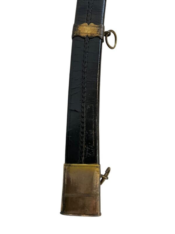 British 5 Ball Spadroon Infantry Officers Sword with Scabbard Prince of Wales - Image 22