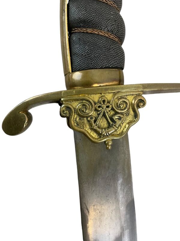 British 1803 Pattern Light Infantry Officers Sword with Scabbard - Image 5