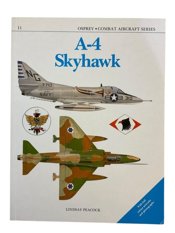 US USAF A 4 Skyhawk Osprey Combat Aircraft Series 11 Softcover Reference Book