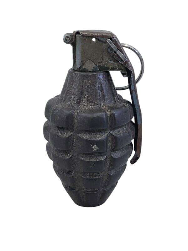 US Army Korean Vietnam Era M21 Training Pineapple Grenade INERT - Image 2