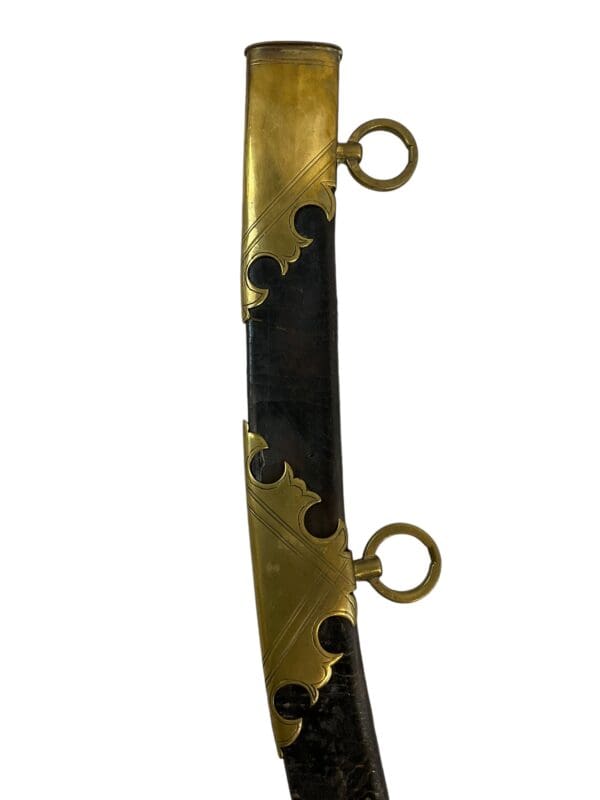 British 1803 Pattern Light Infantry Officers Sword with Scabbard - Image 8