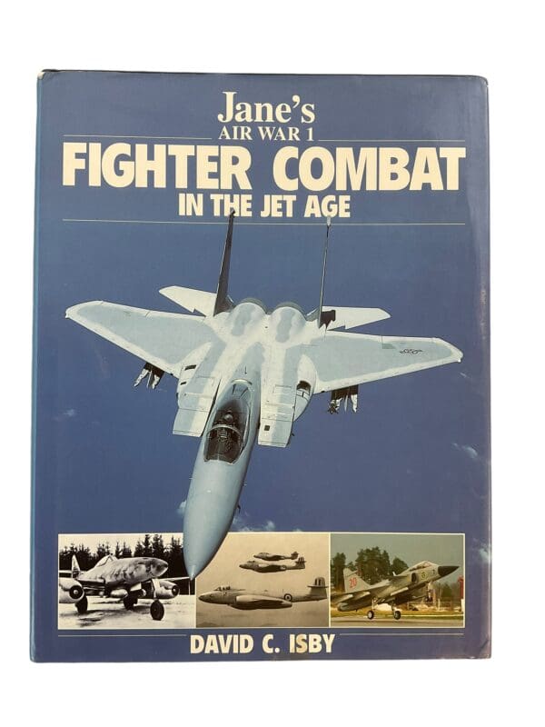 US British German Janes Fighter Combat In The Jet Age Hardcover Reference Book