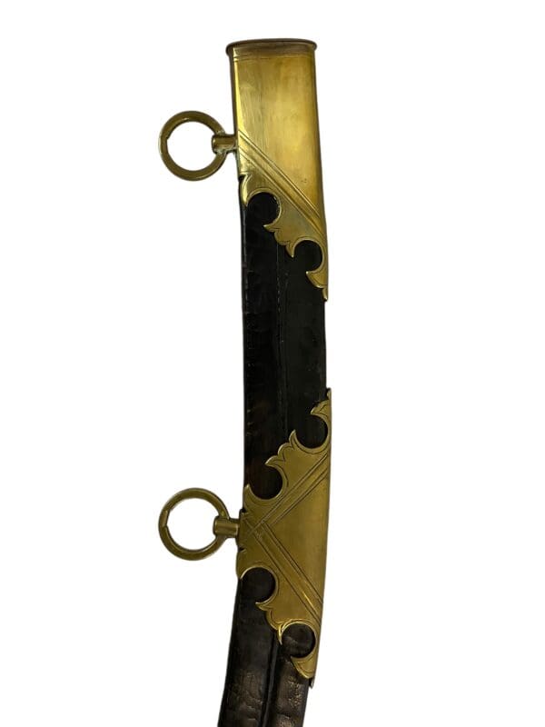 British 1803 Pattern Light Infantry Officers Sword with Scabbard - Image 9