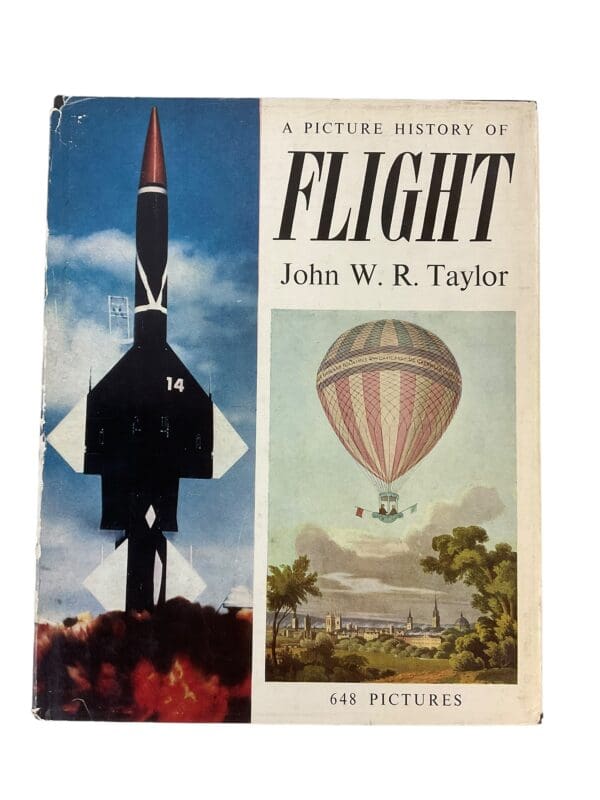 A Picture History of Flight John WR Taylor Hardcover Reference Book