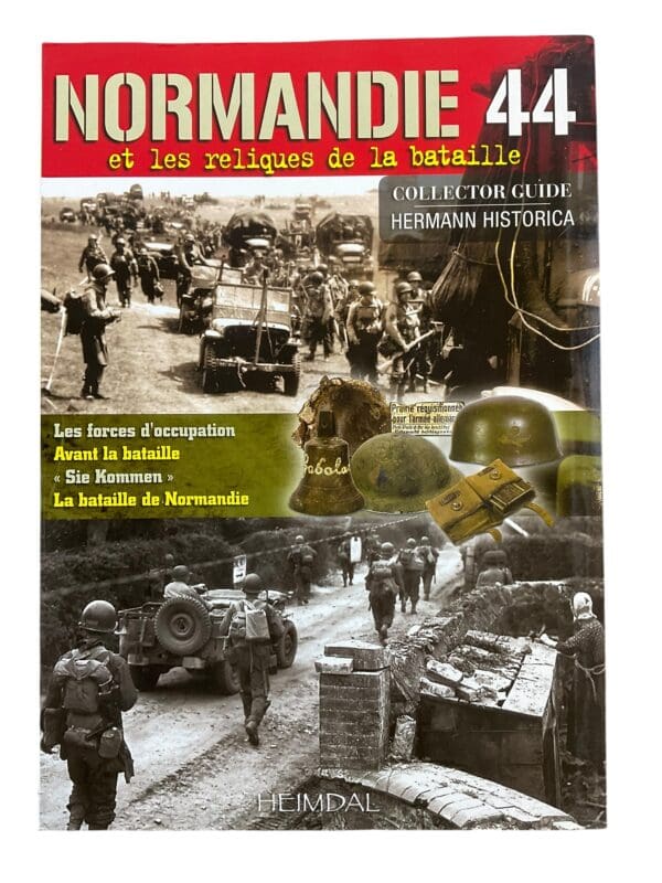 WW2 French US British German Normandie 44 FRENCH TEXT New Softcover Book