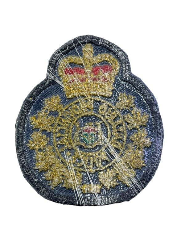 Canadian Ontario Provincial Police OPP Cloth Cap Badge - Image 2