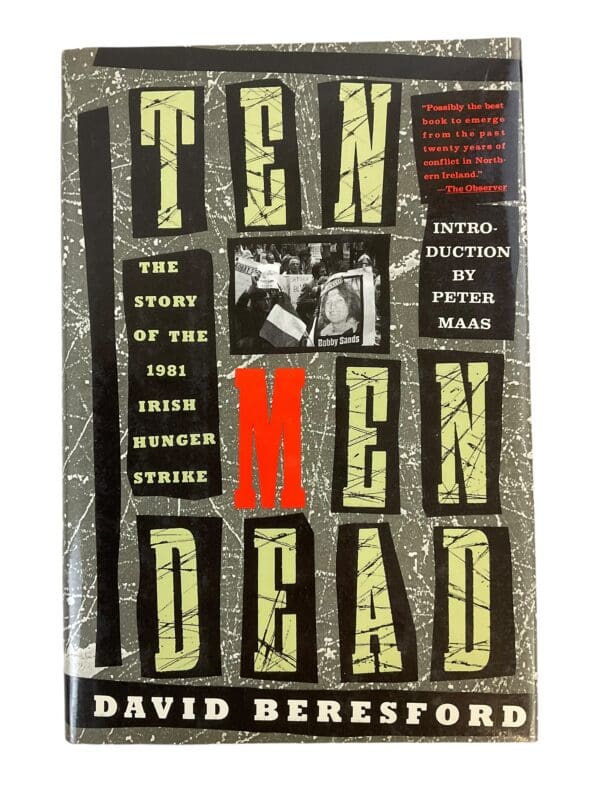 British Irish Northern Ireland Ten Men Dead Reference Book