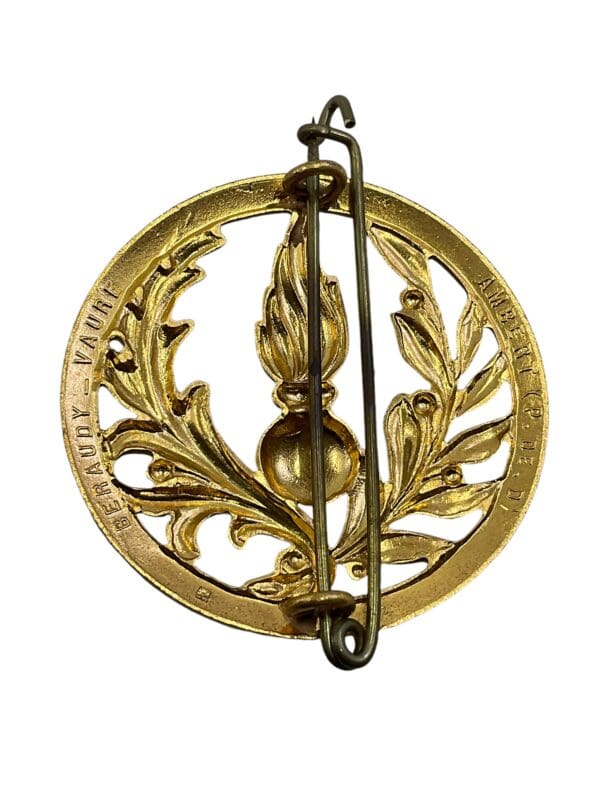 French Army Administration Cap Badge - Image 2