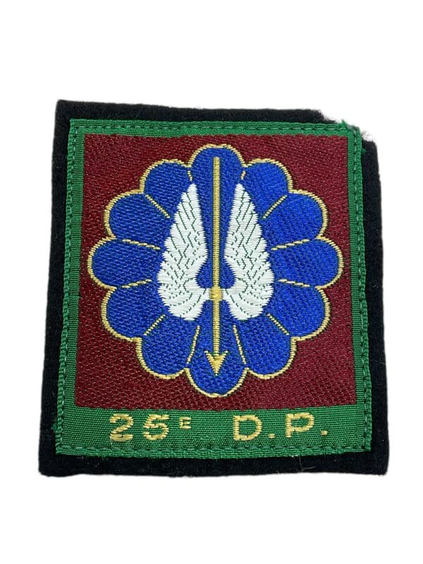 French Army 25th Parachute Division Patch