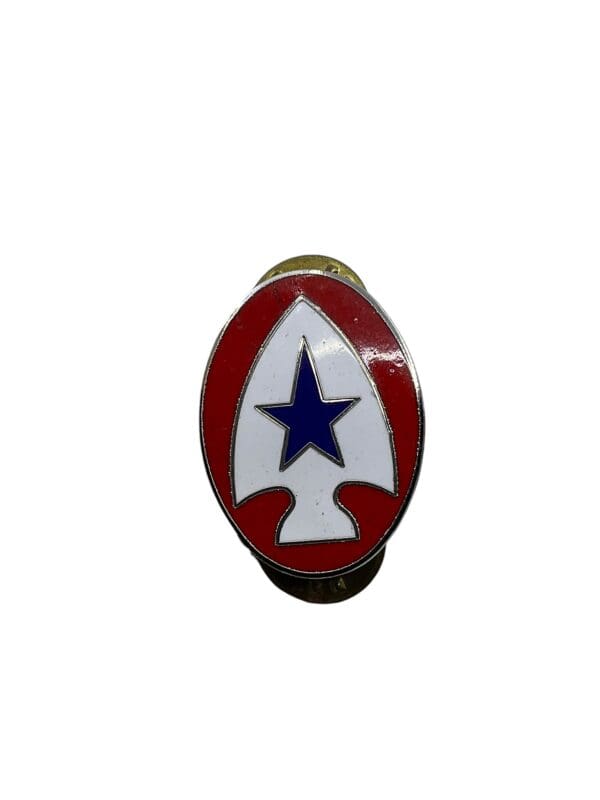 US Army Combat Deployment Command DUI Distinctive Uniform Insignia Collar