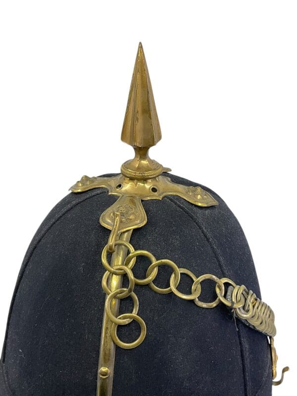 British Worcestershire Regiment Officers 1878 Home Service Helmet - Image 10