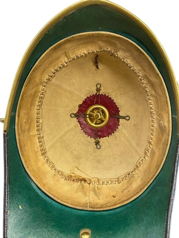 British Worcestershire Regiment Officers 1878 Home Service Helmet - Image 7