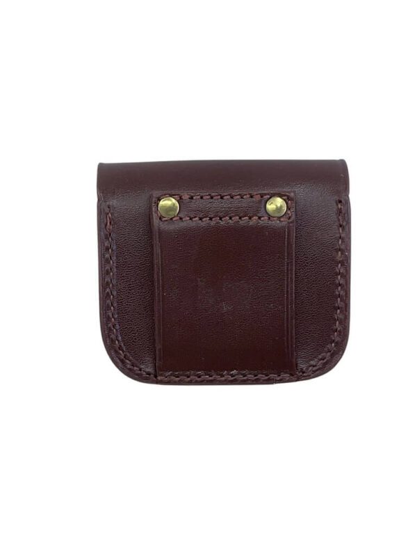 Royal Canadian Mounted Police RCMP Brown Leather Ammo Pouch - Image 3