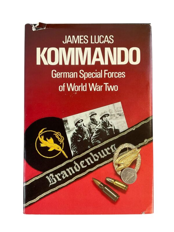 WW2 German Special Forces Kommando Used Hardcover Reference Book