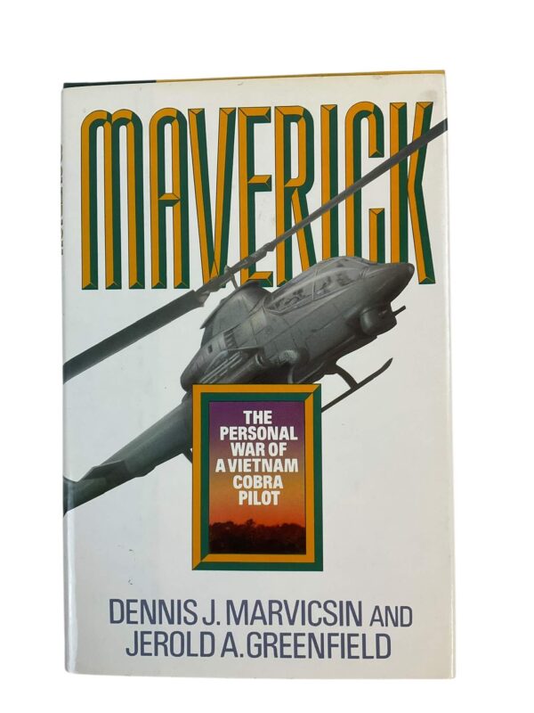 US Vietnam Maverick Cobra Pilot Used Hardcover Reference Book