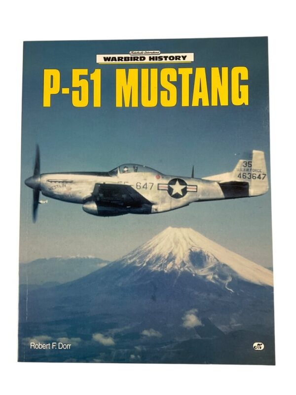 WW2 US USAAF Warbird History P-51 Mustang Used Softcover Reference Book