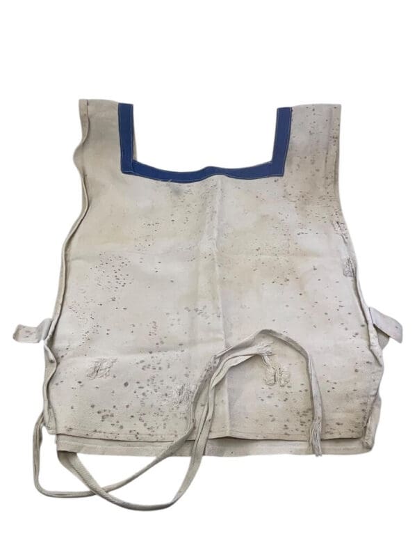 WW2 Era Canadian Navy RCN White Dickie Bib
