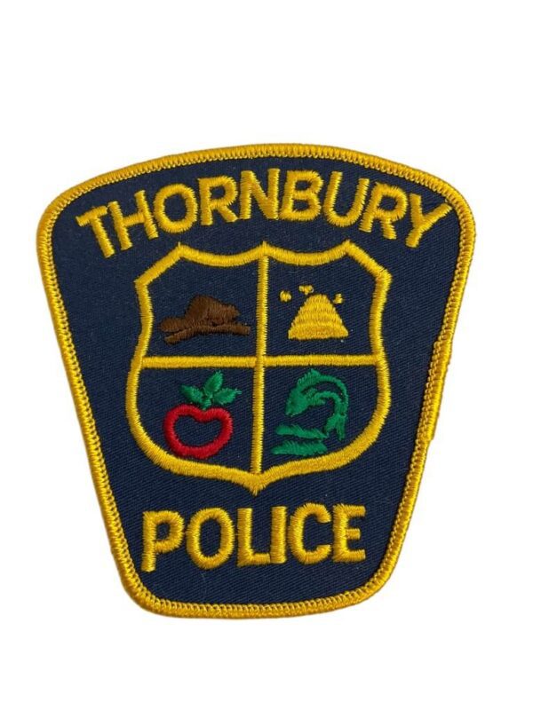 Canadian Thornbury Ontario Yellow Border Police Patch