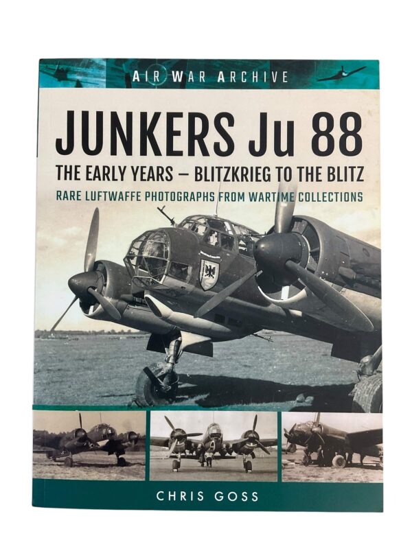 WW2 German Luftwaffe Junkers Ju 88 Early Years Blitzkrieg to the Blitz Used Softcover Reference Book