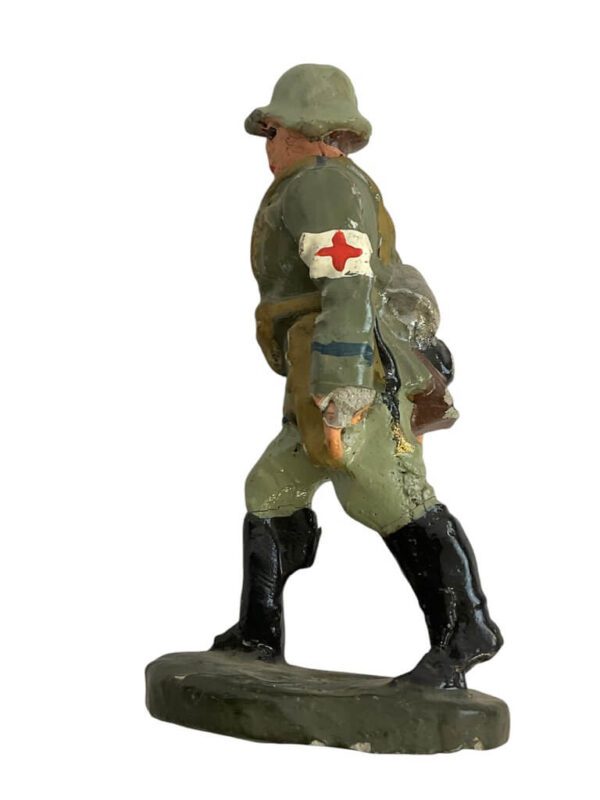 WW2 German Army Heer Medic Stretcher Bearer Elastolin Toy Soldier