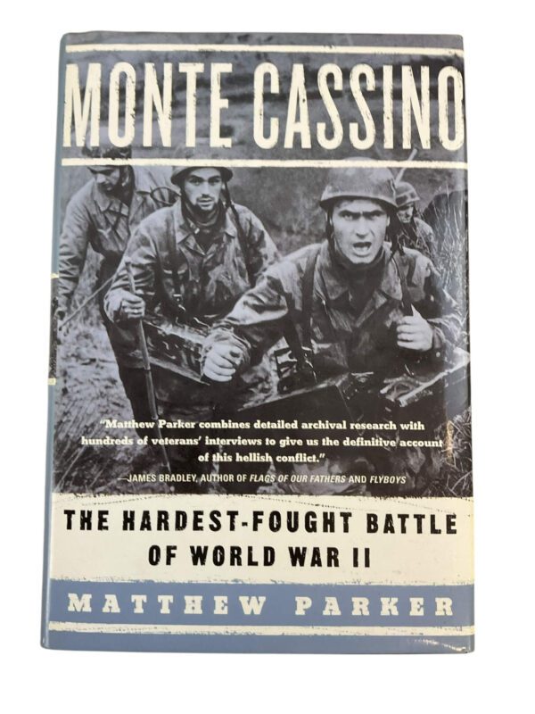 WW2 German Monte Cassino The Hardest-Fought Battle of WW2 Used Hardcover Reference Book