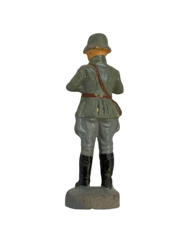 WW2 German Army Heer Officer With Binoculars Elastolin Toy Soldier 2