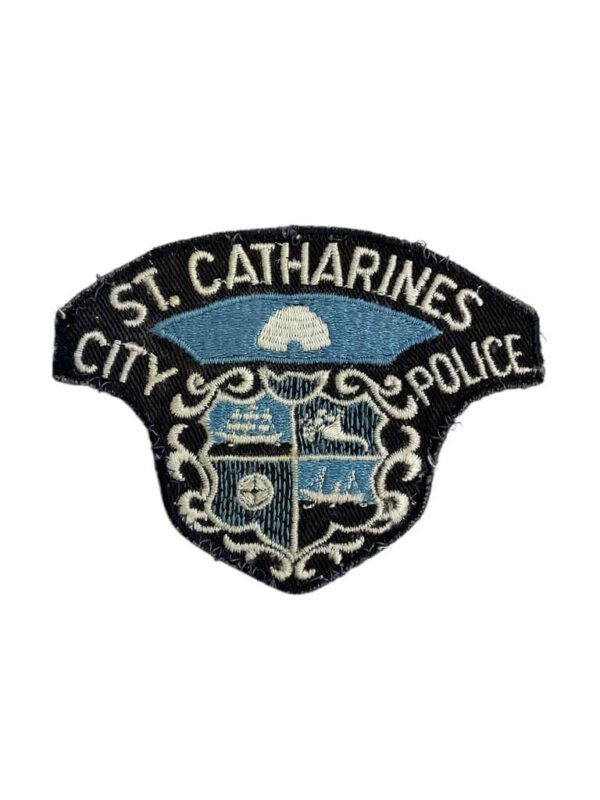 Canadian St. Catharines Ontario Police Patch