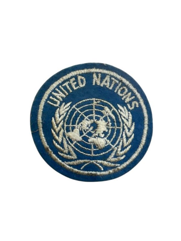 UN United Nations Felt Patch Insignia Vintage