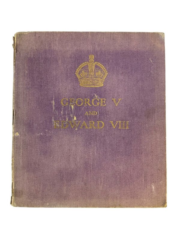 British King George V and Edward VII Used Hardcover Reference Book