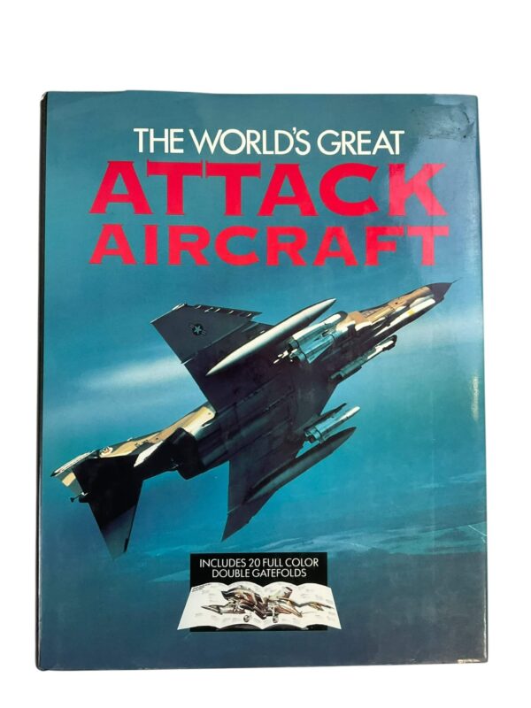 US British French German Russia Great Attack Aircraft Book