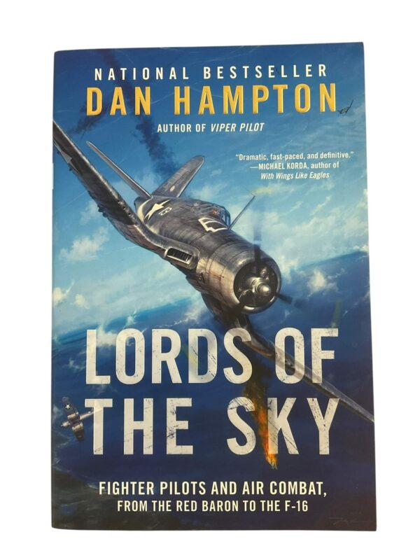 British German US Lords of the Sky Fighter Pilots and Air Combat Used Softcover Reference Book