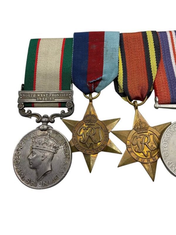 WW2 British Gurkha Medal Grouping Named 12493 Singh