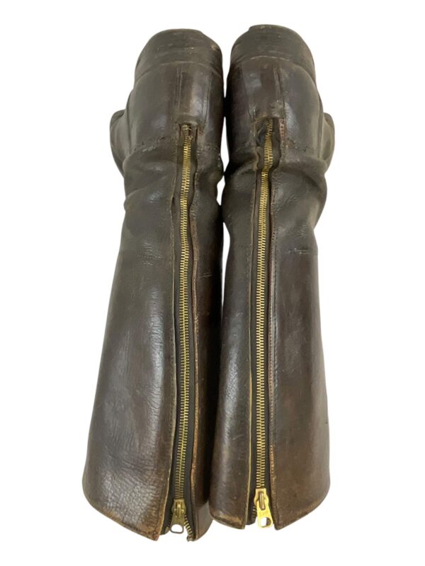 WW2 German Army EM Marching Boots "Jackboots" - Zipper Modified