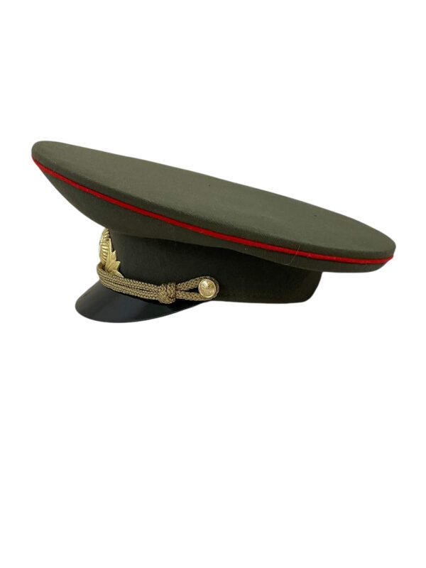 Cold War Era Soviet Russian Officer Visor Cap Size 60 - Image 2