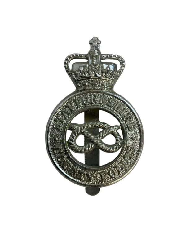 British Staffordshire County Police Cap Badge