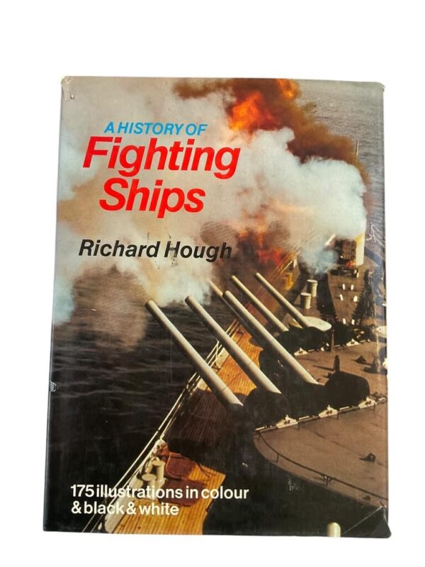 A History of Fighting Ships Used Hardcover Reference Book