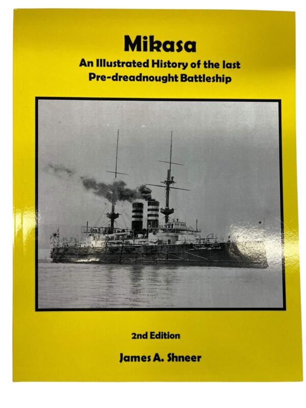 WW1 Japanese Navy Mikasa Pre-Dreadnought Battleship 2nd Edition New Softcover Reference Book