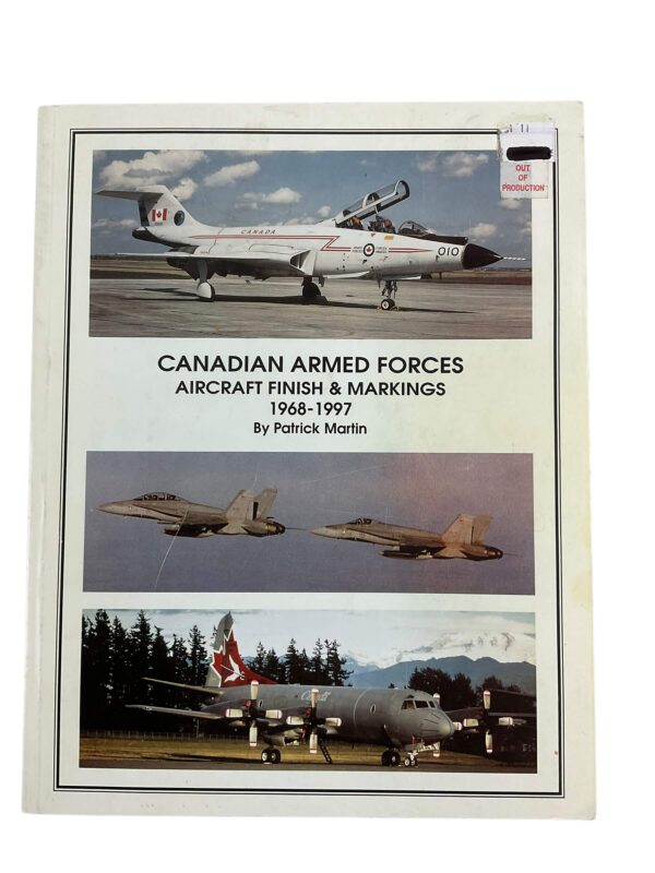 Canadian Armed Forces Aircraft Finish and Markings 1968 to 1997 New Softcover Reference Book