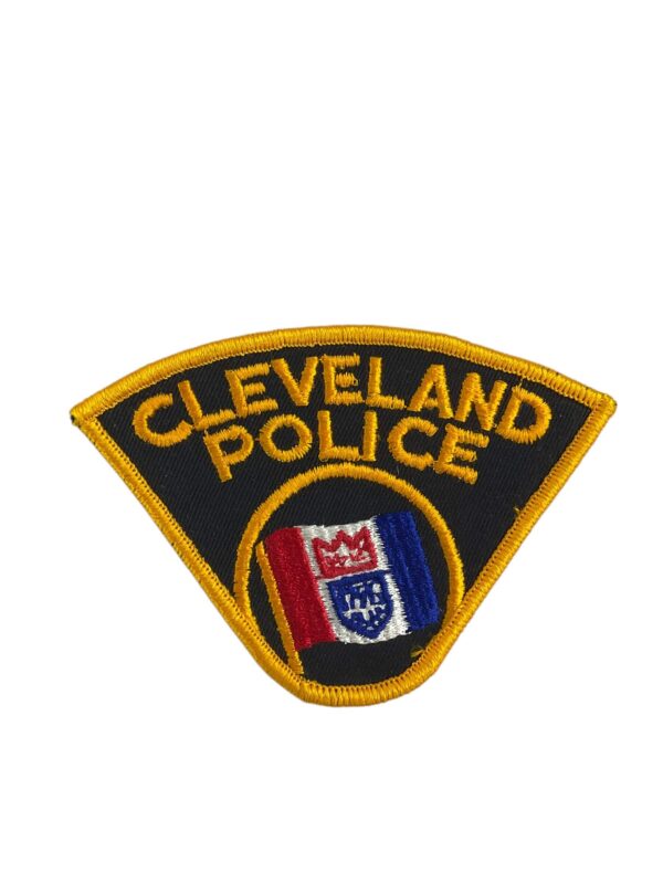 US Cleveland Ohio Yellow Border Police Patch