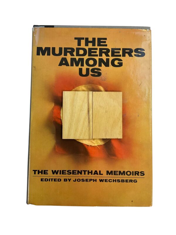 WW2 German The Murderers Among Us The Wiesenthal Memoirs Used Hardcover Reference Book