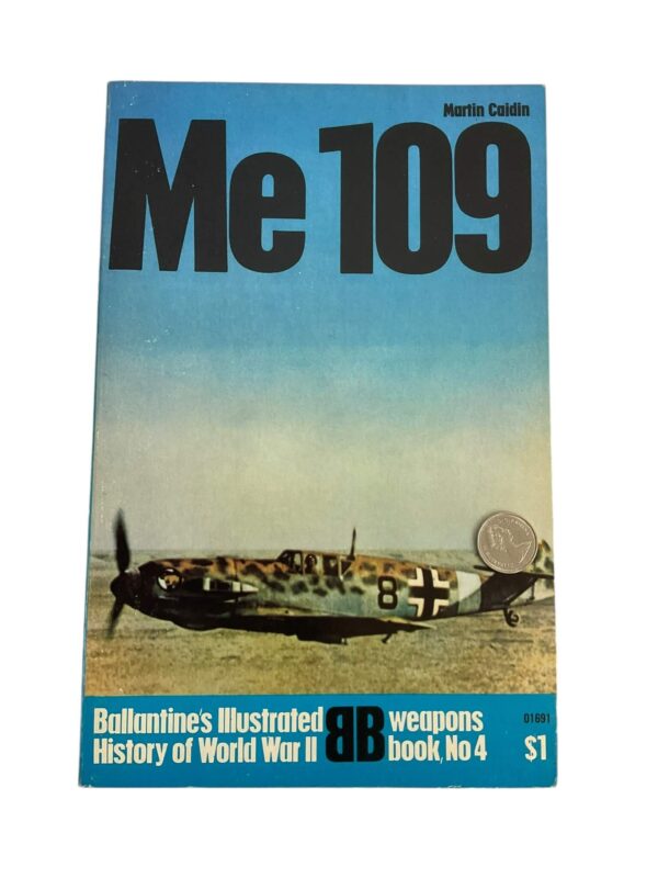 WW2 German Me 109 Ballantines No 4 Used Softcover Reference Book