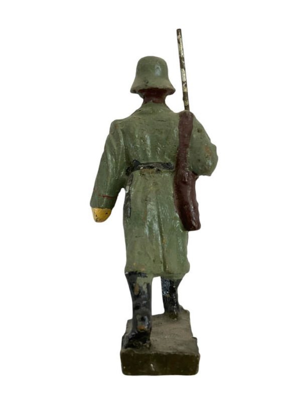 WW2 German Army Heer Rifleman Marching Elastolin Toy Soldier 5 - Image 2