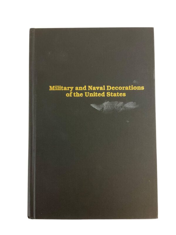 US Military and Naval Decorations of the United States Used Hardcover Reference Book