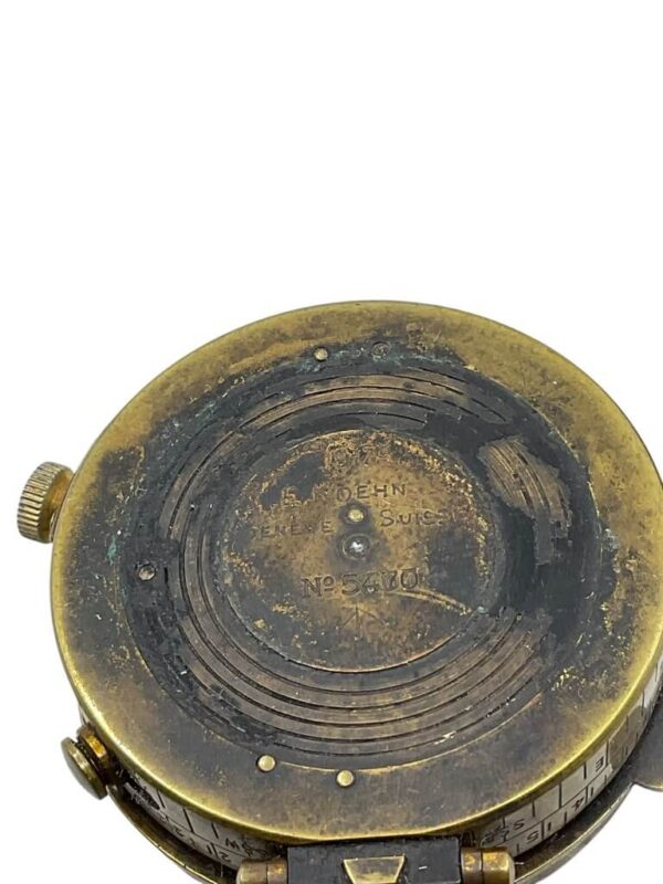 WW1 British BEF Officers Compass in Case Dated 1916 - Image 8