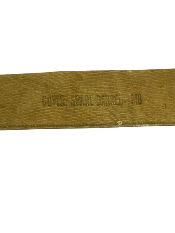 WW2 US Army Spare Barrel Cover M8 37 X 3 1/4 - Image 3