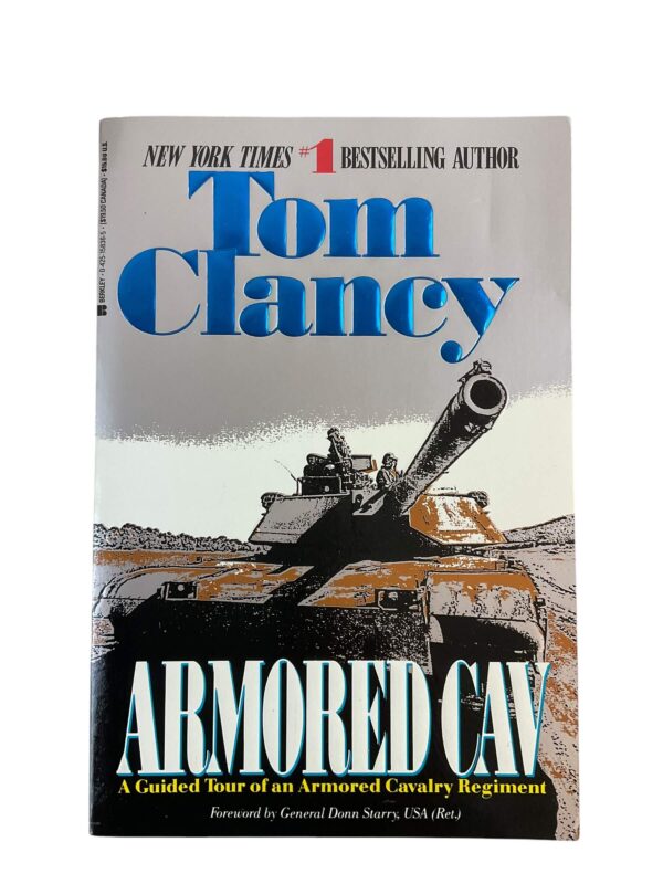 US Army Armored CAV Tom Clancy Softcover Reference Book